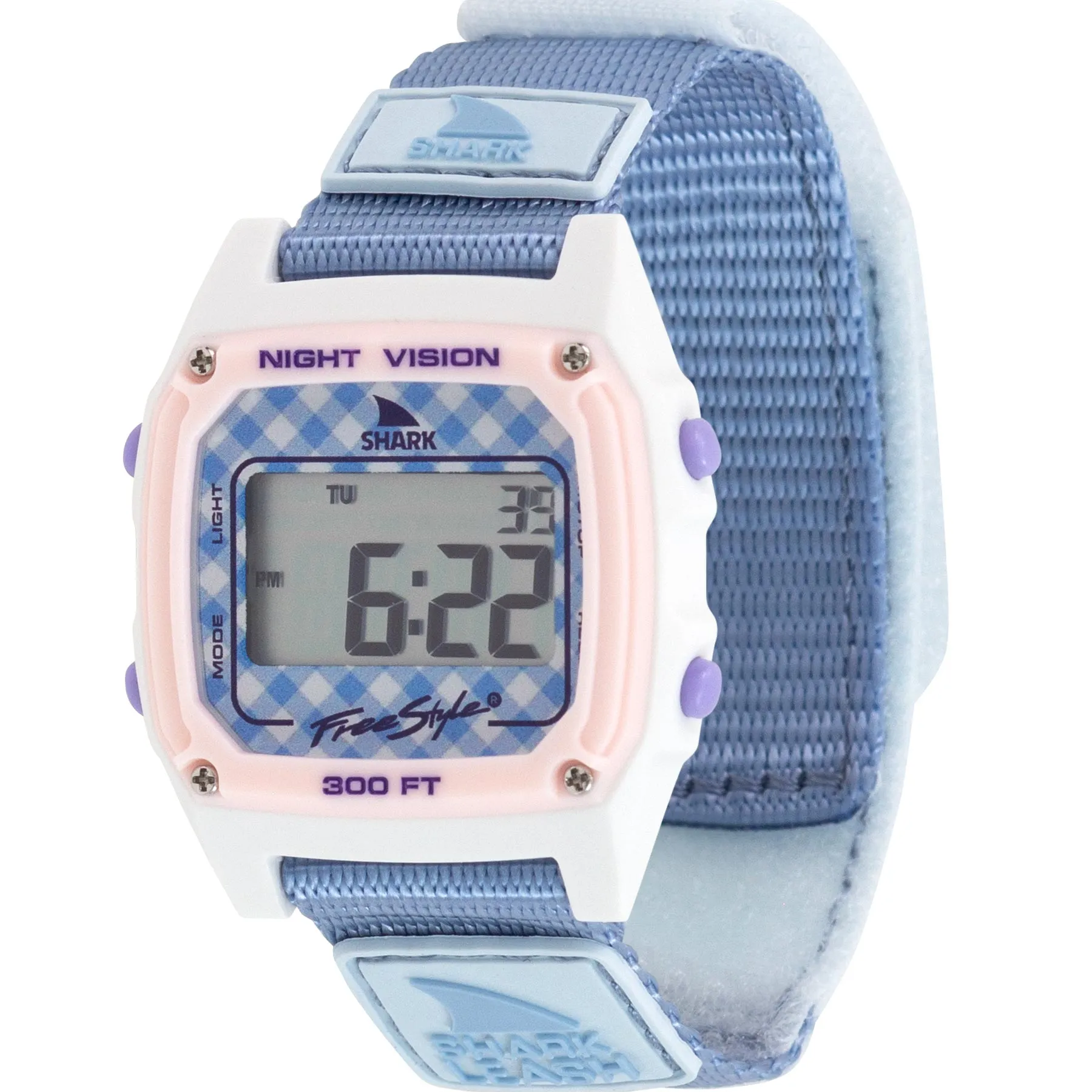 Freestyle Shark Classic Leash Watch - Gingham Blue