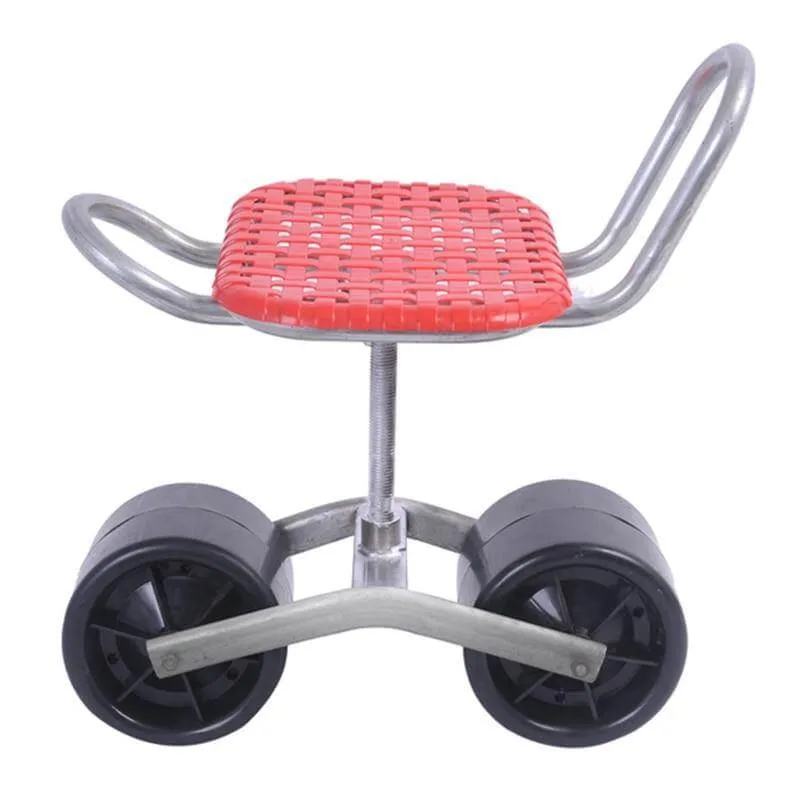 Garden Mobile Agricultural Lazy Rotatable Wheeled Stool