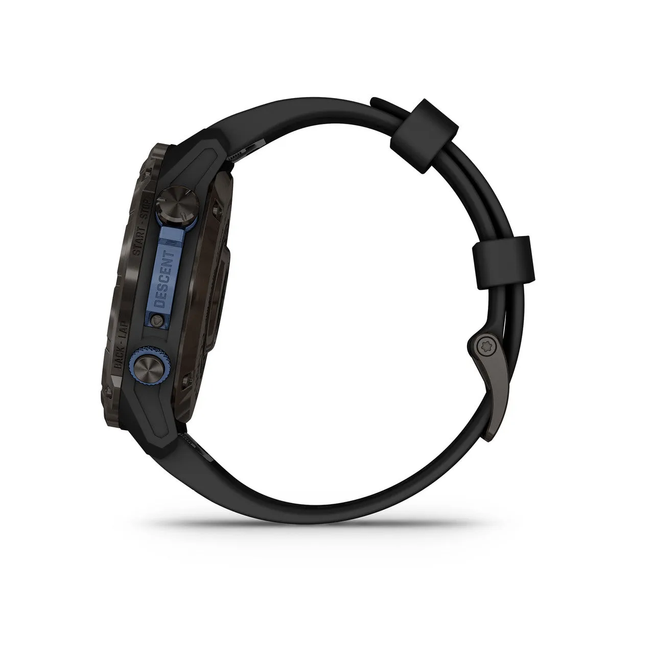 GARMIN Descent Mk3i - 51mm Carbon Grey DLC Titanium with Black Silicone Band