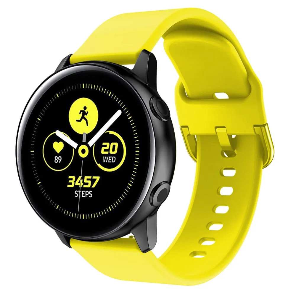 Garmin Forerunner 55 silicone sports bracelet with pin buckle (joint circumference: 155-195mm) - yellow