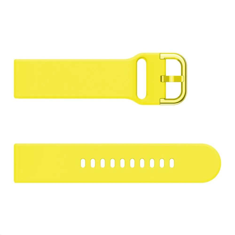 Garmin Forerunner 55 silicone sports bracelet with pin buckle (joint circumference: 155-195mm) - yellow