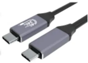 Gembird Ccbp-Usb4-Cmcm240-1.5M Premium Usb 4 Type-C Charging And Data Cable, 40 Gbps, 240 W, 1.5M