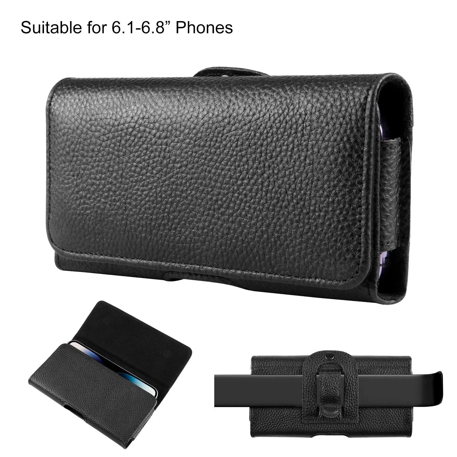 Genuine Leather Phone Belt Clip