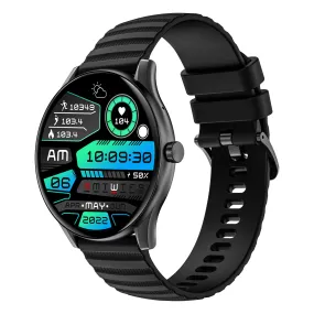 GIZMORE Gizfit Curve 3.54cm (1.39) |AOD 500 NITS|360x360 HD Display Bluetooth Calling Smartwatch (Black)