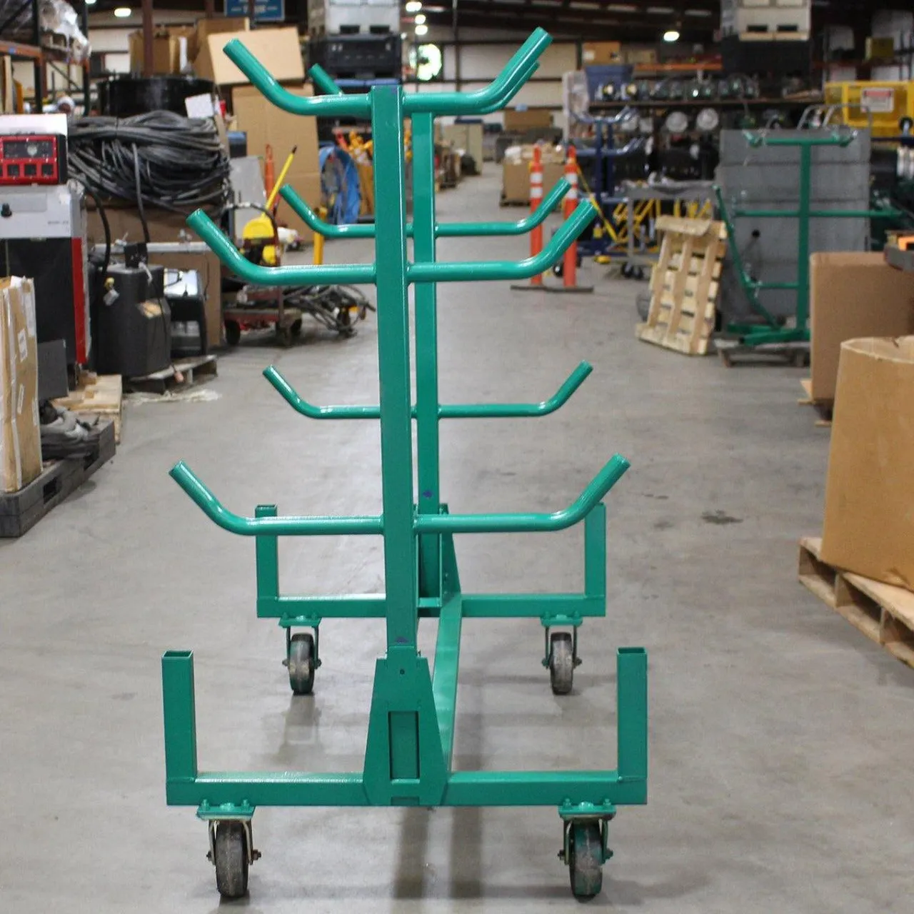 Greenlee 668 Mobile Conduit and Pipe Rack - Reconditioned