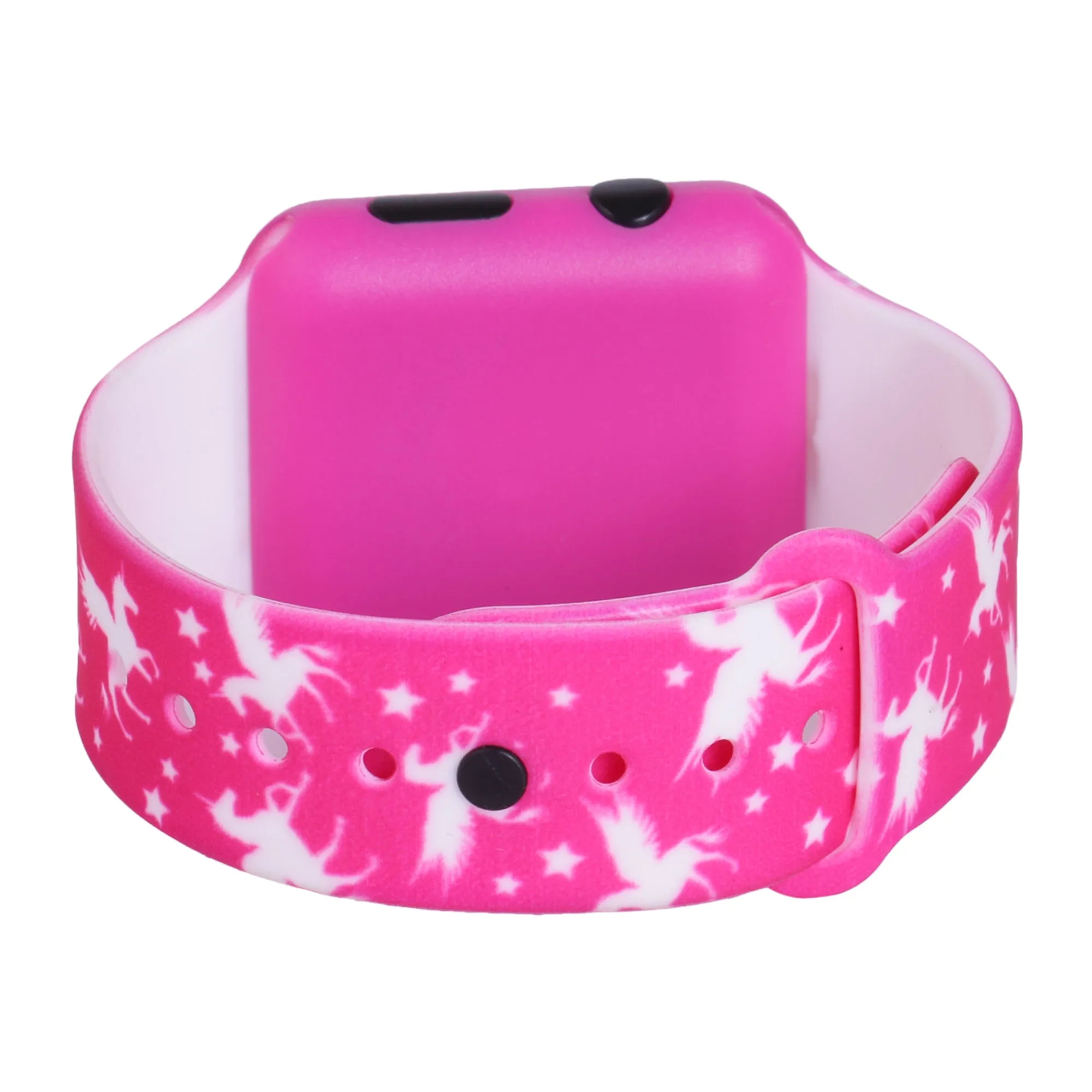 Hamster London Silicone Band Digital Watch Unicorn