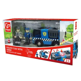 Hape - E3738 | Police Car with Siren