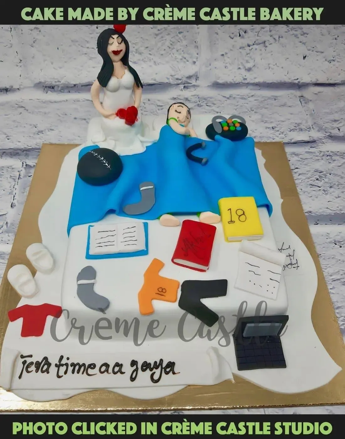 Happy Marriage Life Cake