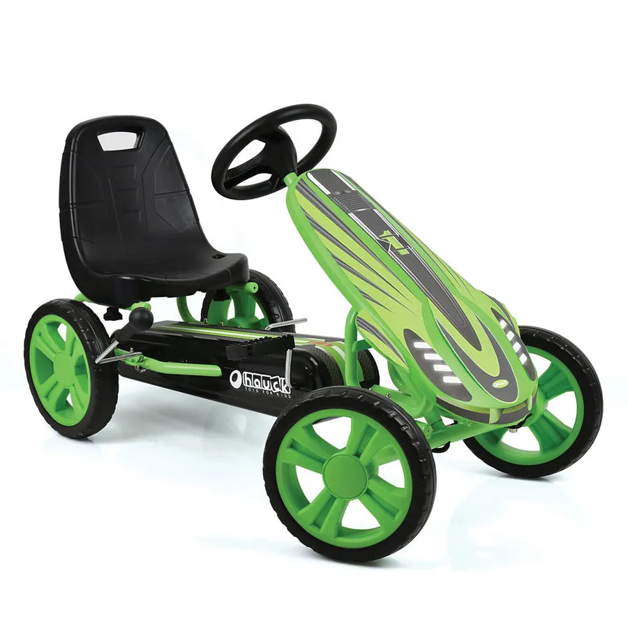 Hauck - Speedster Pedal Go Kart Sporty Graphics (Green)