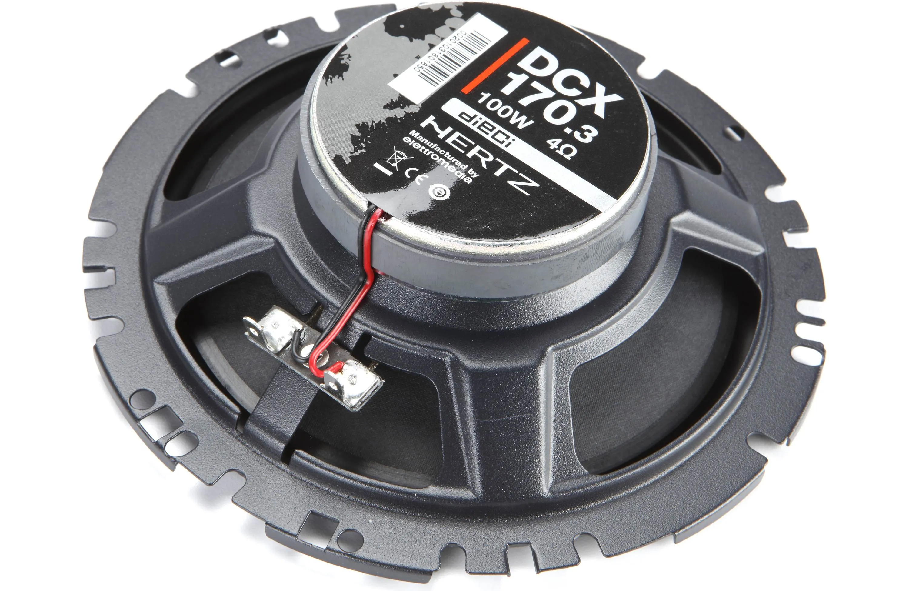 Hertz DCX 170.3 Dieci Series 2-Way 6.7" Coaxial Speaker (Pair)