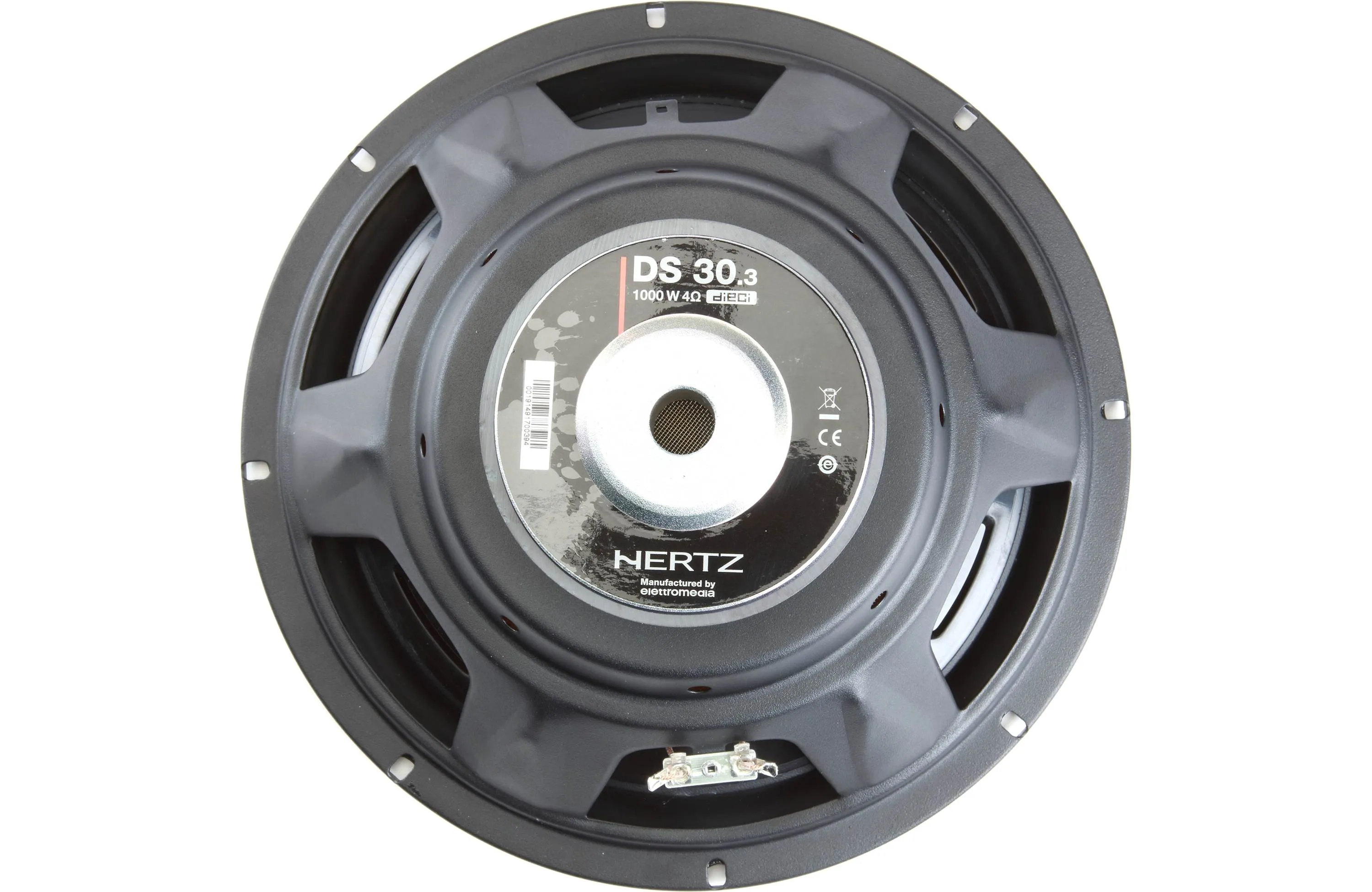 Hertz DS 30.3 Dieci Series 12" Component Subwoofer (Each)