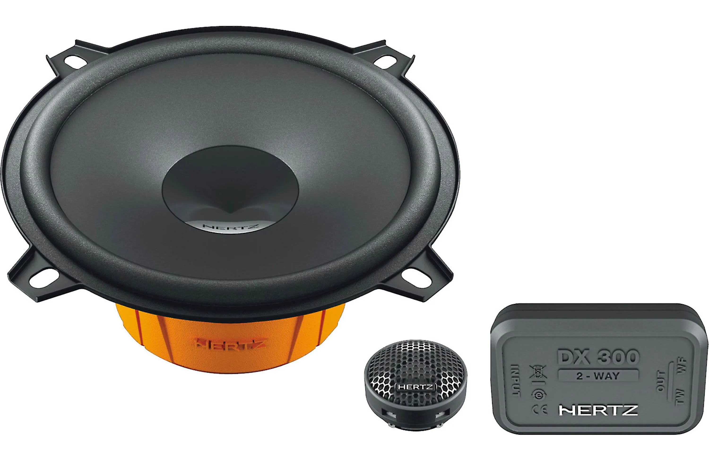 Hertz DSK 130.3 Dieci Series 2-Way 5.25" Component Speaker (Pair)