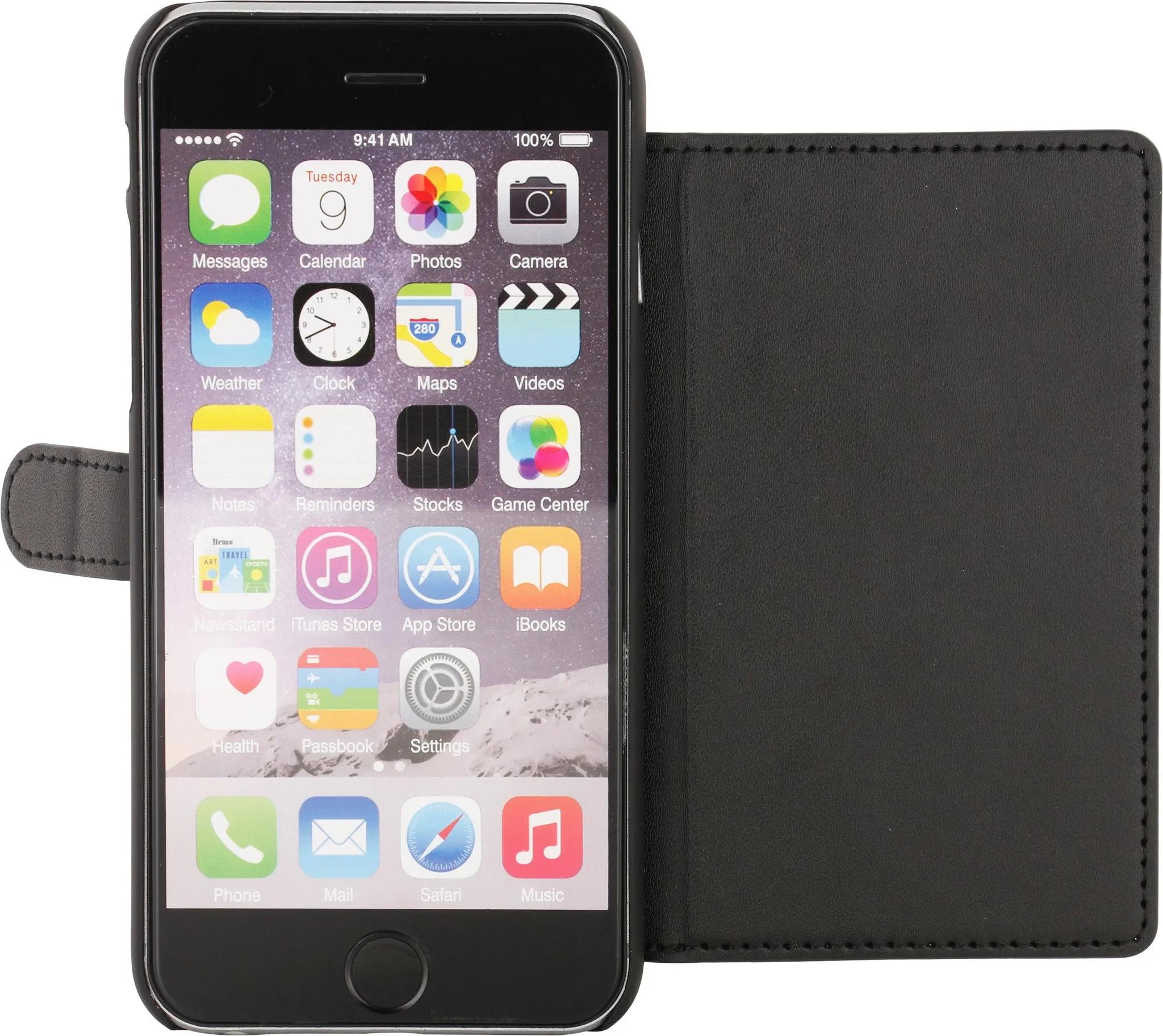 Holdit Phone Cases Flip Pocket Horizontal for iPhone 6/6S (4 Card Pockets)