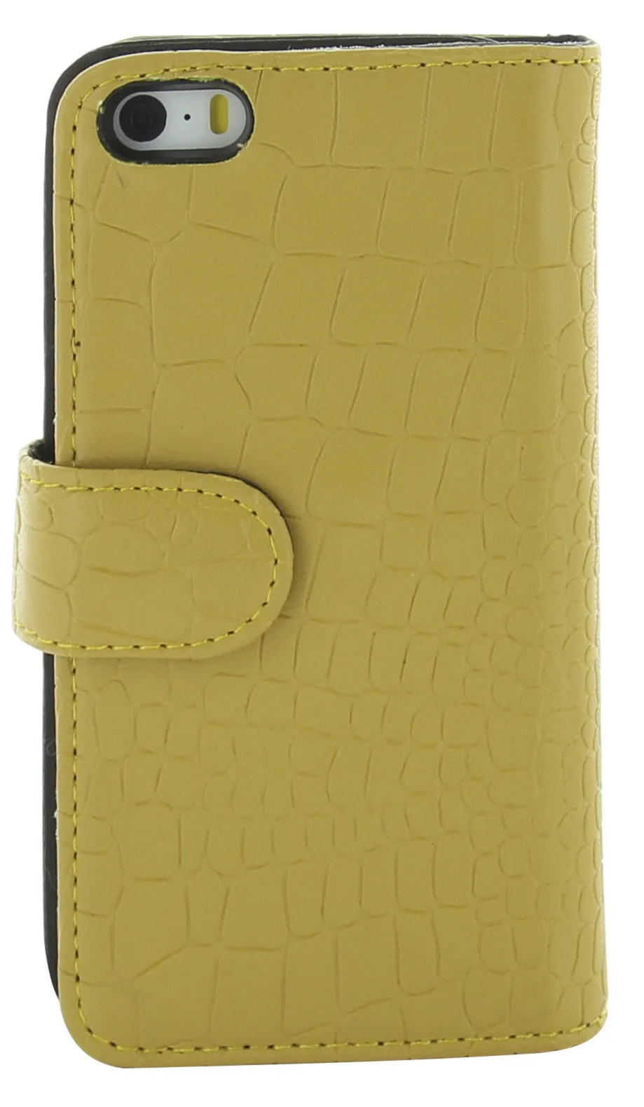 Holdit Wallet Case Extended Croc Series for iPhone 5/5S/5SE (6 Card Pockets)