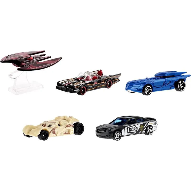 Hot Wheels Batman Cars Die Cast Assorted