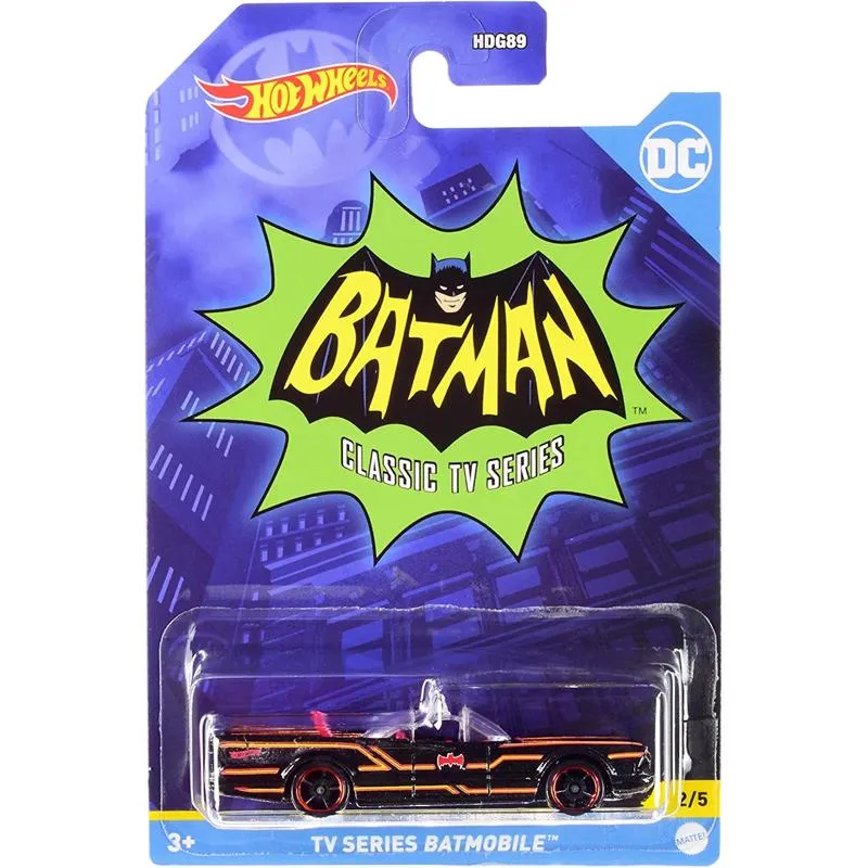 Hot Wheels Batman Cars Die Cast Assorted