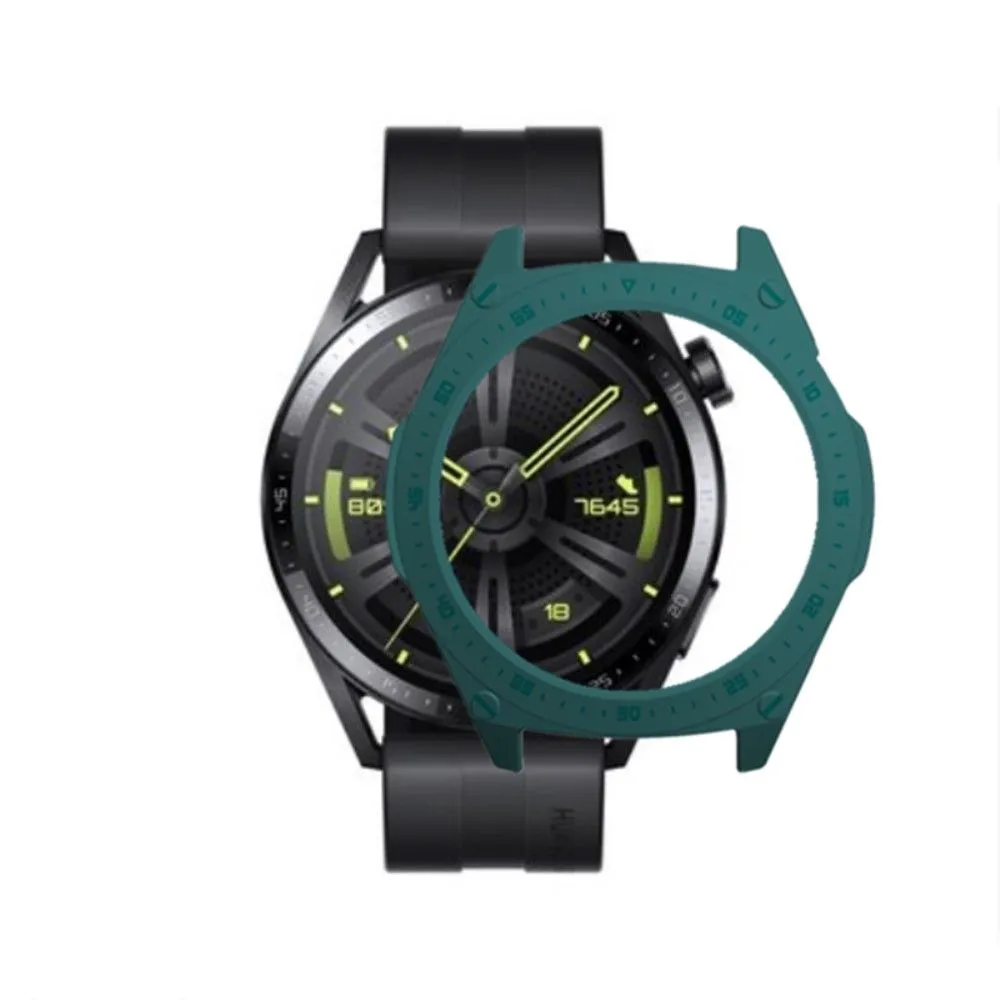 Huawei Watch GT 3 (46mm) protective cover with dial plate - Blackish Green