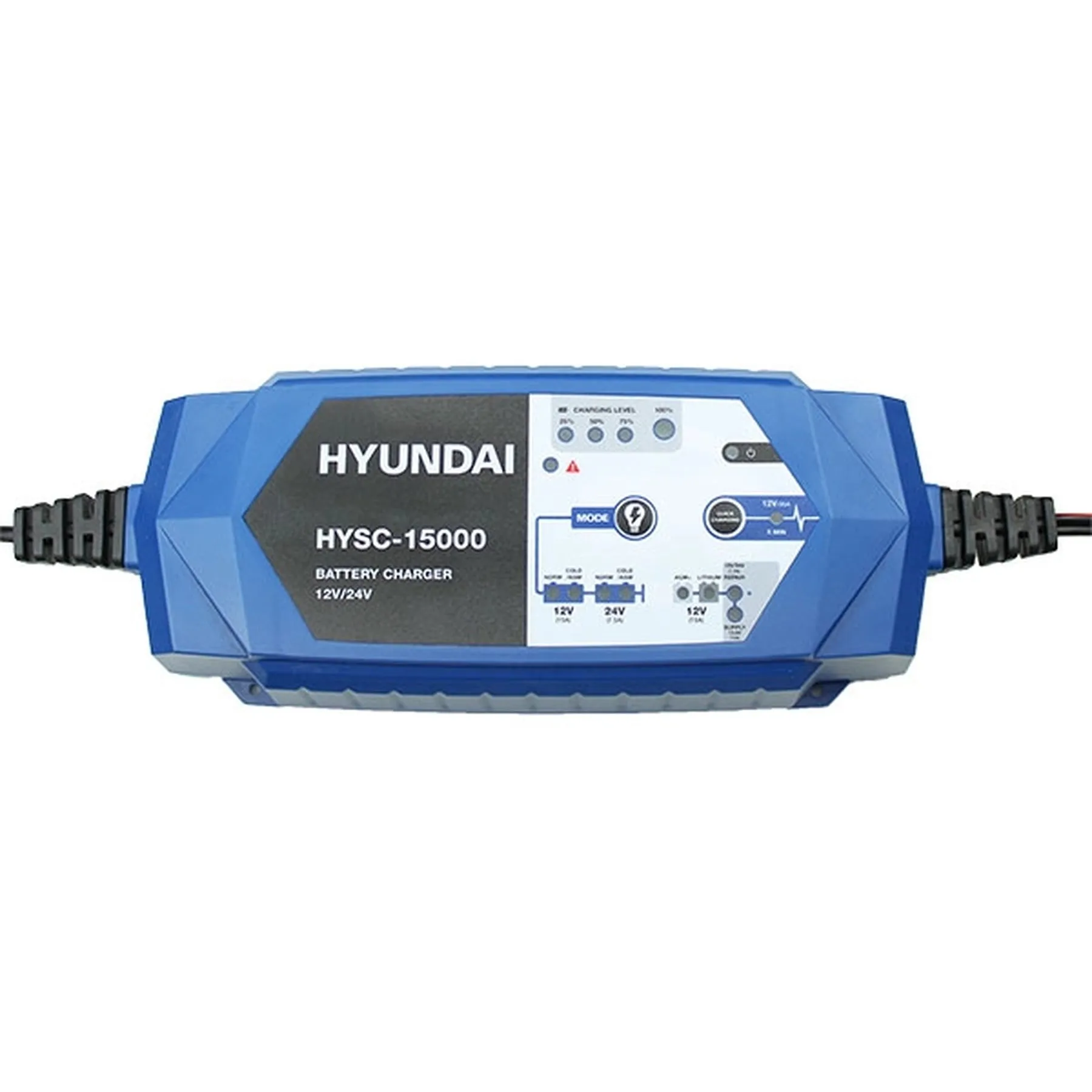 Hyundai HYSC-15000 SMART Battery Charger 12V/24V