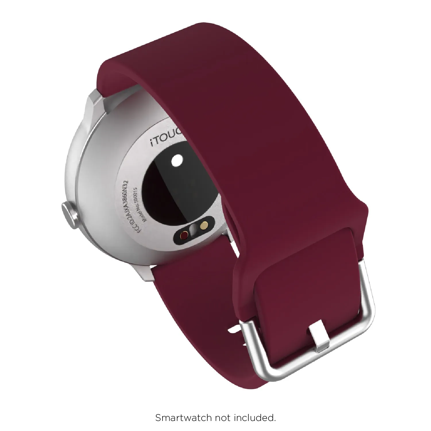 iTouch Air 3 40mm, Sport 3 & Sport Extra Interchangeable Strap: Merlot SIlicone