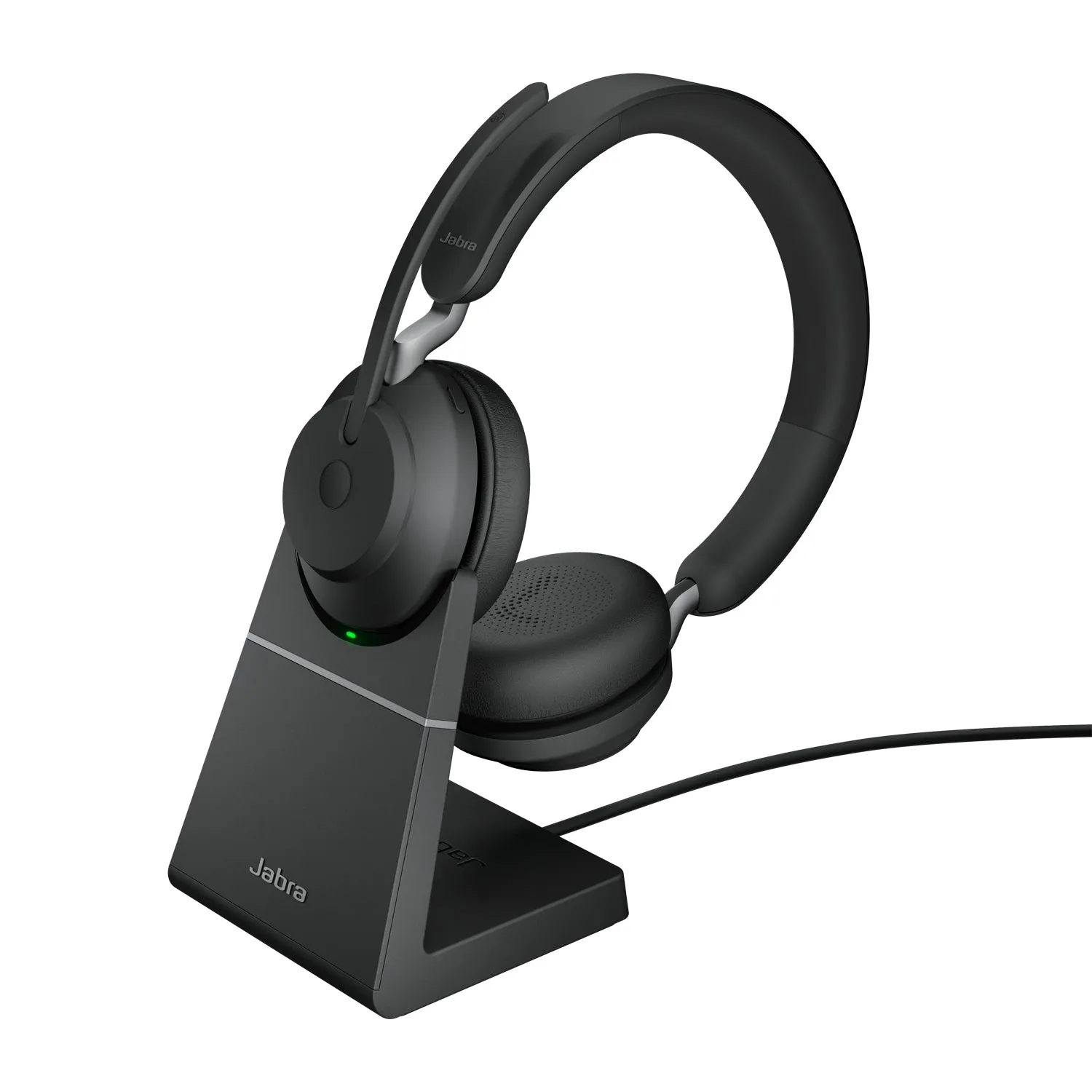 Jabra Evolve2 65 Uc Stereo - Headset - On-Ear - Bluetooth - Wireless - Usb-A - Noise Isolating - Black - With Charging S