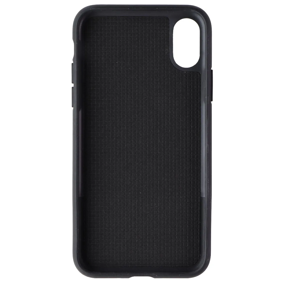 Jack Spade Color-Block Series Hybrid Case for iPhone X - Gray Fabric/Black