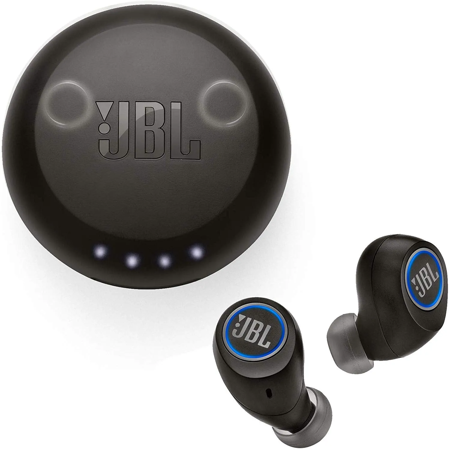 JBL Free X Truly Wireless in-Ear Headphones with Built-in Remote and Microphone - Black