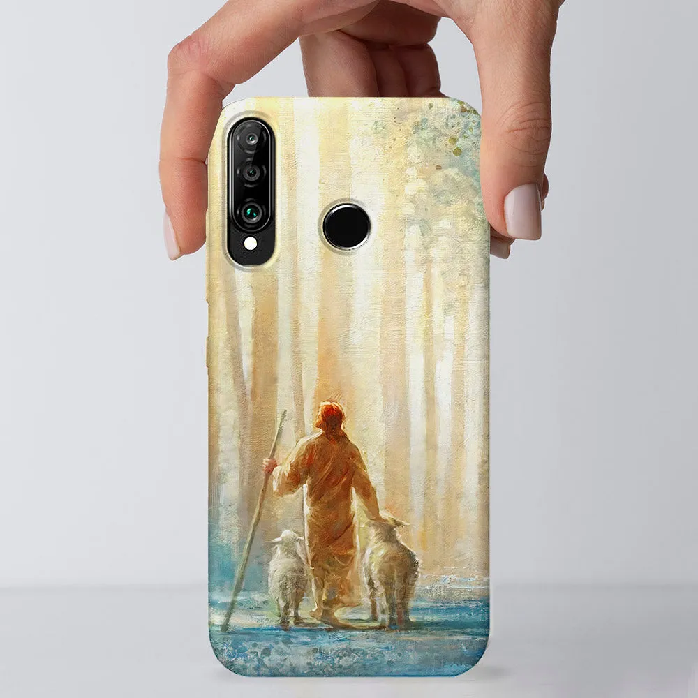 Jesus And Lamb - Christian Phone Case - Jesus Phone Case - Religious Phone Case - Ciaocustom