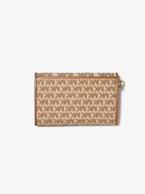 Jet Set Charm Large Logo Jacquard Smartphone Wallet