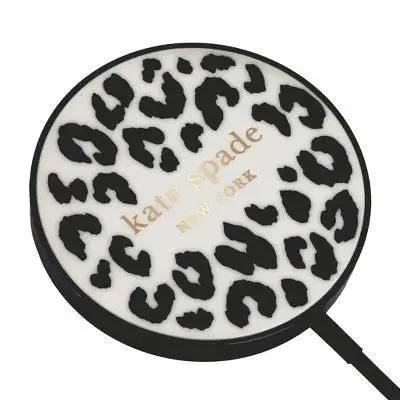 Kate Spade New York 15W Charging Puck with MagSafe - City Leopard