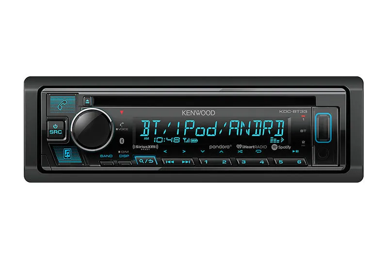 Kenwood KDC-BT33 CD Receiver with Bluetooth