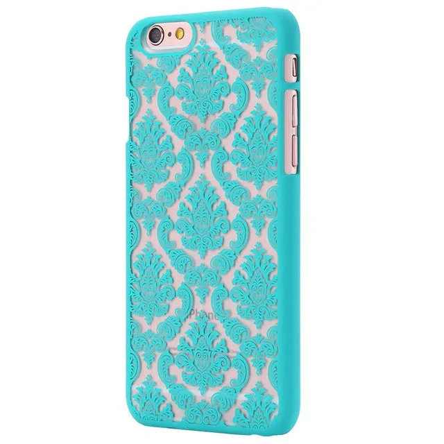 KISSCASE Retro Elegant Pattern Case For iPhone 6 6s Plus Samsung Galaxy S7 Edge S6 Edge Note 4 5 Samsung E5 E7 A3 A5 A7 A8 J5 J7