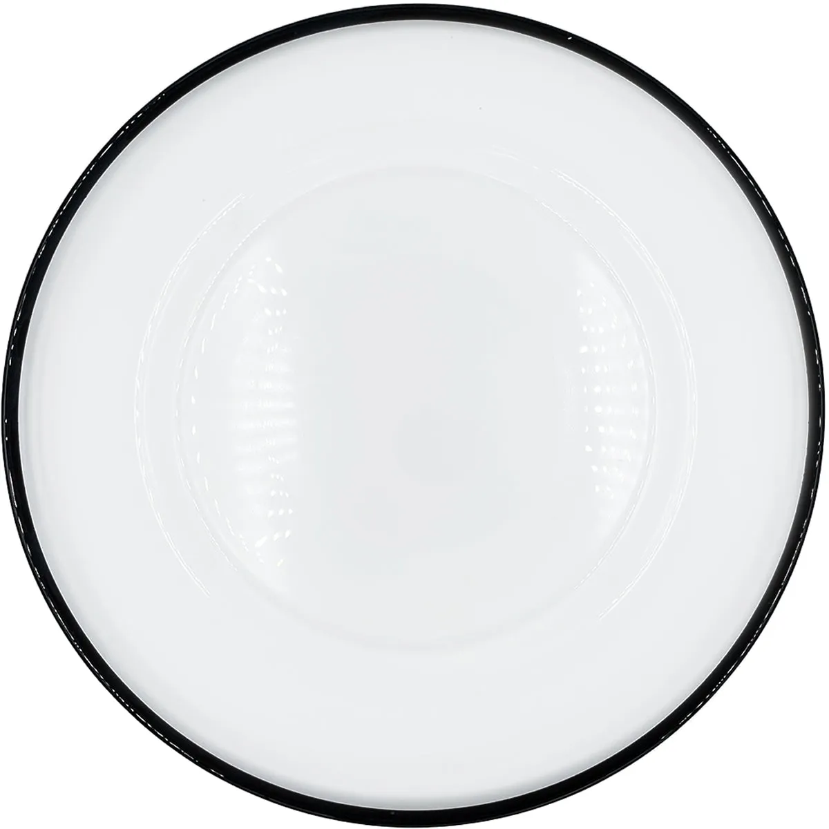 Klasik - Glass Charger Plate in Black (Item # 0241)