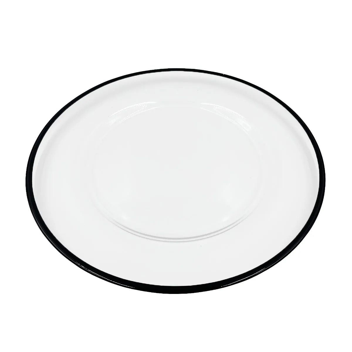 Klasik - Glass Charger Plate in Black (Item # 0241)