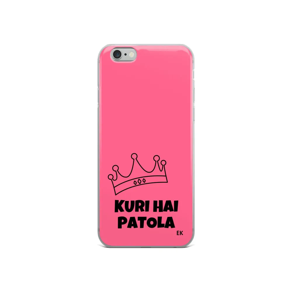 KURI HAI PATOLA iPhone Case