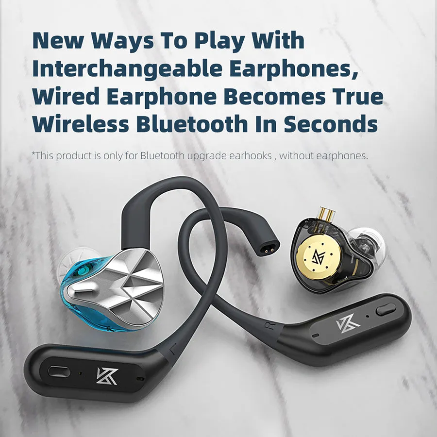 【KZ AZ09 Pro】 Wireless Earhook Earphone Bluetooth-compatible 5.4 Upgrade Cable C PIN Connector With Charging Case Headphone KZ IEM