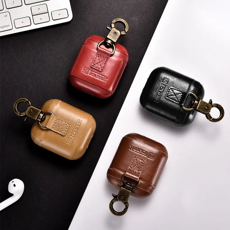 Leather Case For Apple Airpods