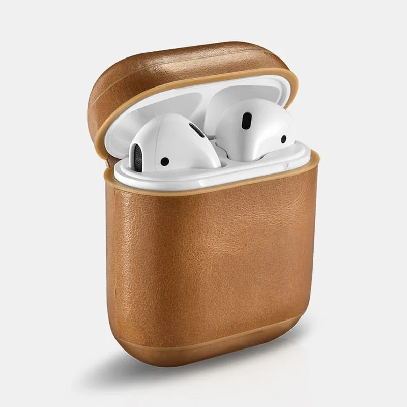 Leather Case For Apple Airpods