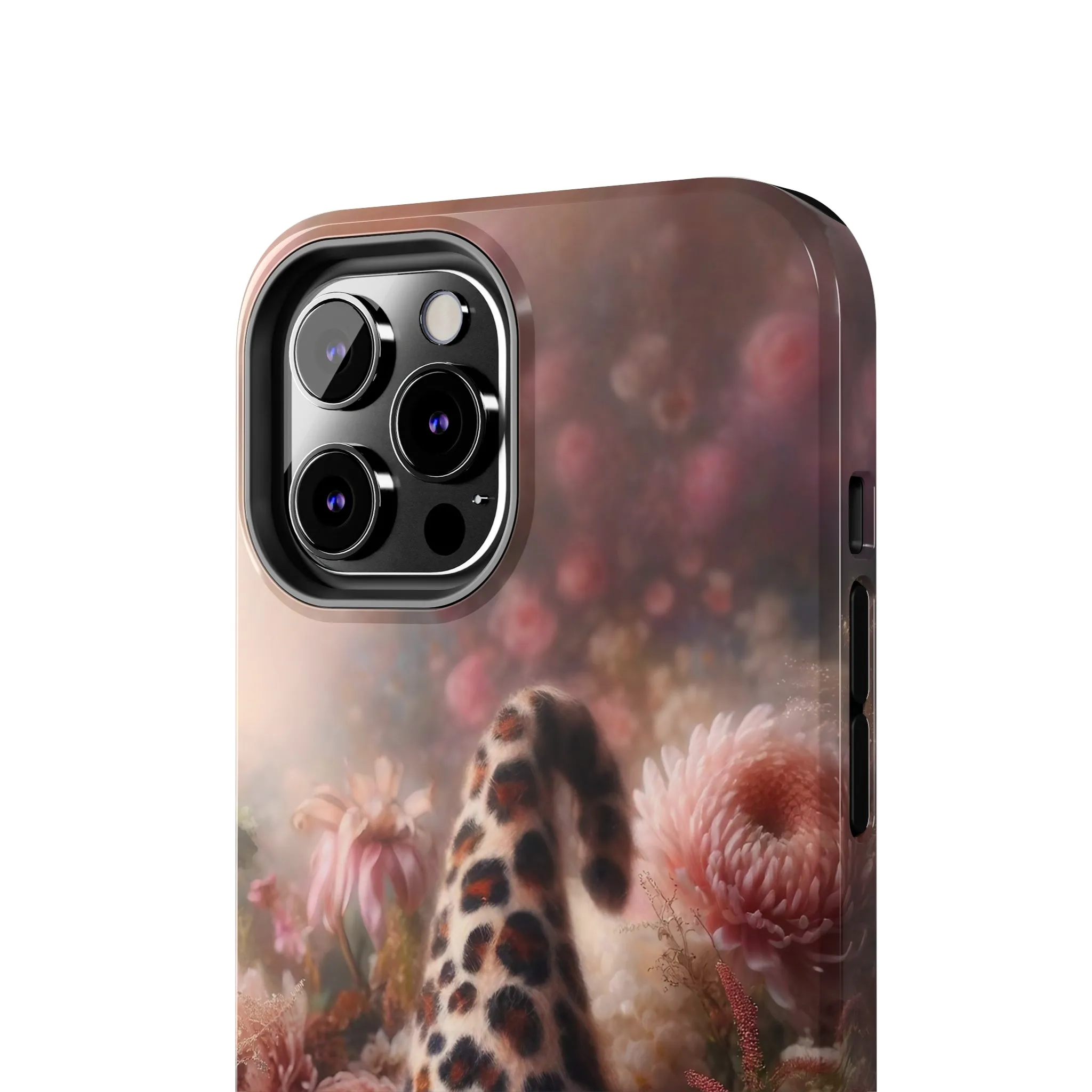 Leopard Print Fantasy Gnome Design Phone Case- Lightweight, Impact Resistant Cover for iPhone 6, 6s, 12, 13, 14, 15