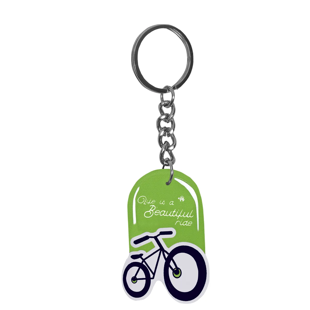 LIFE IS BEAUTIFUL RIDE KEYCHAIN