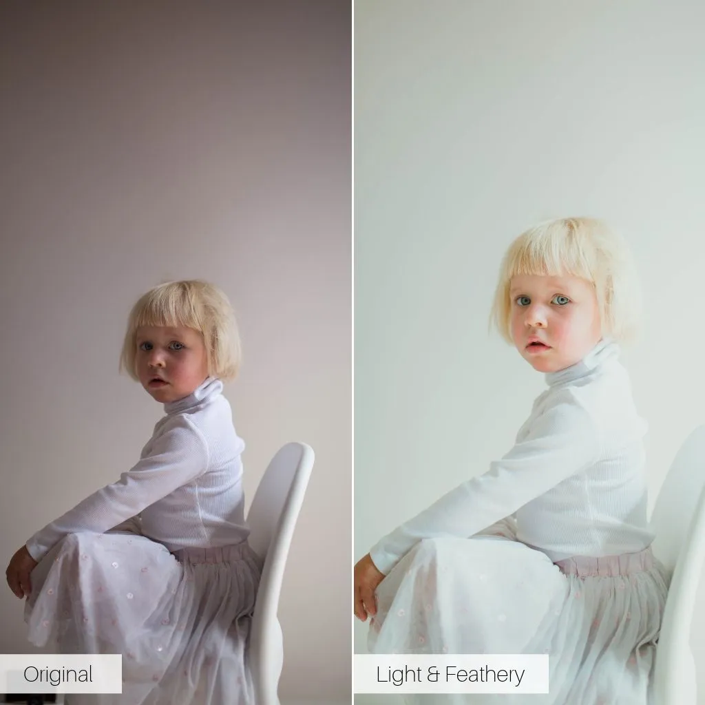 Light & Airy Portraits Lightroom Presets – Desktop & Mobile