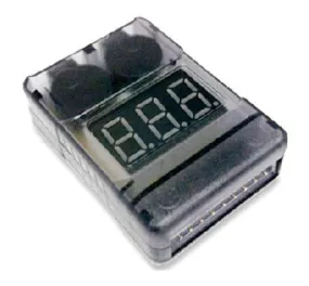 Lipo Battery Low voltage alarm & tester 2-8 Cell TRC-LIPOALARM