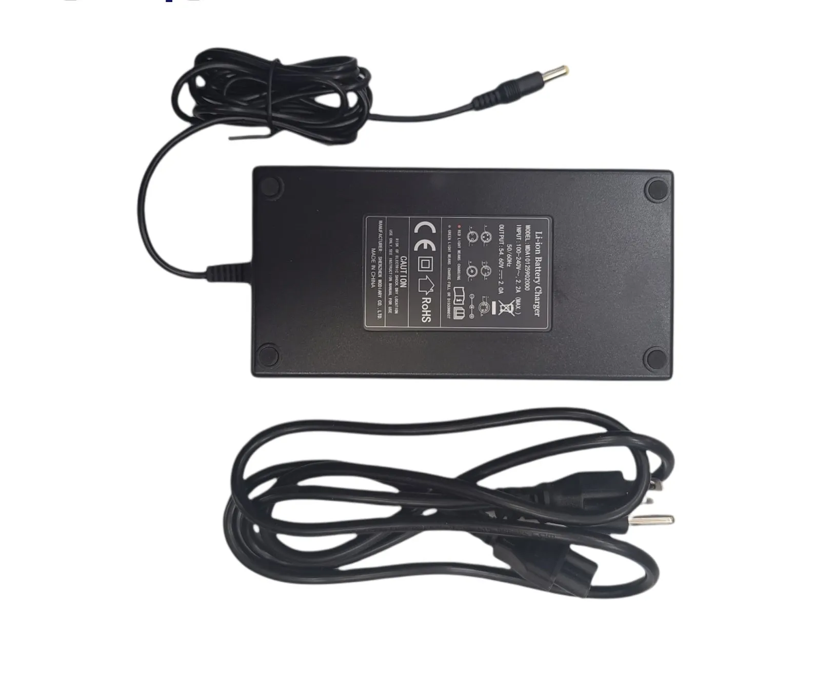 Lithium Charger 48V 2Ah - 1 Pin 5.5x2.5mm