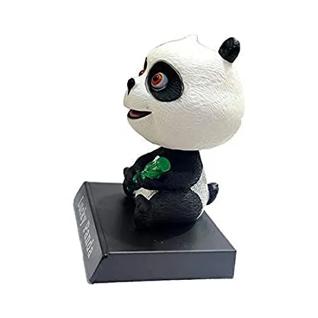 Lucky Panda |Bobblehead With Mobile Holder | 13.5 Cms |