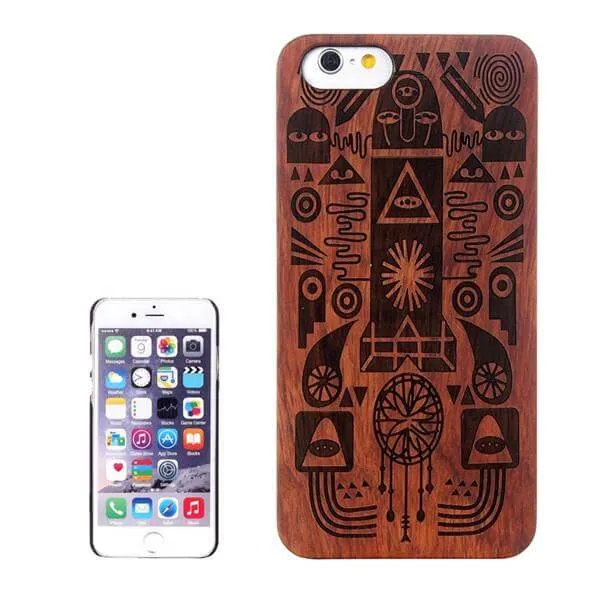 Luxury Hard Wooden for Case Iphone Models