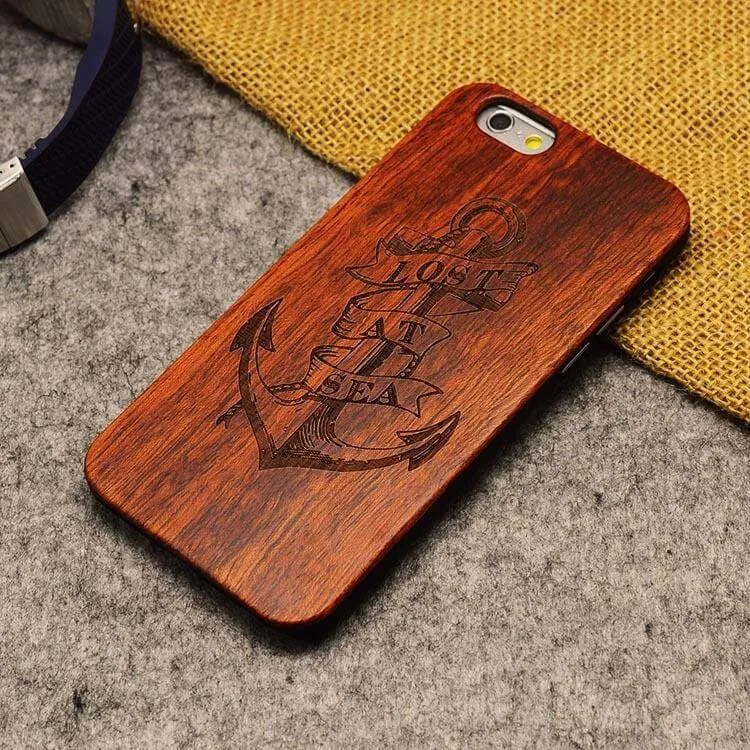 Luxury Hard Wooden for Case Iphone Models