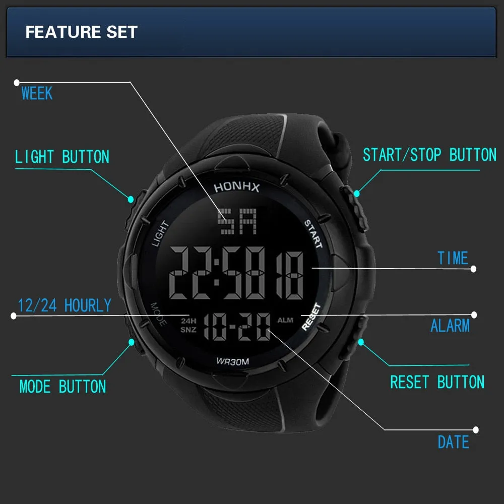 Luxury Men Digital watch