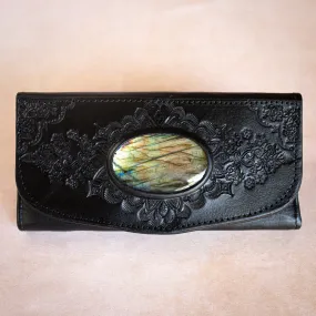 Mandala Wallet with Labradorite