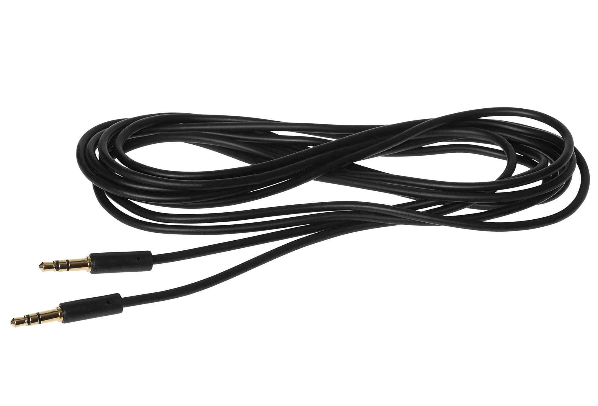 Maplin 3.5mm Aux Stereo 3-Pole Jack Plug to 3.5mm 3-Pole Jack Plug Cable - Black, 3m