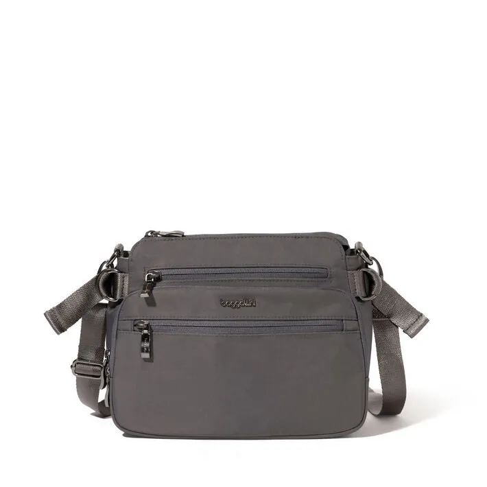 Marais Crossbody | Smoke Twill