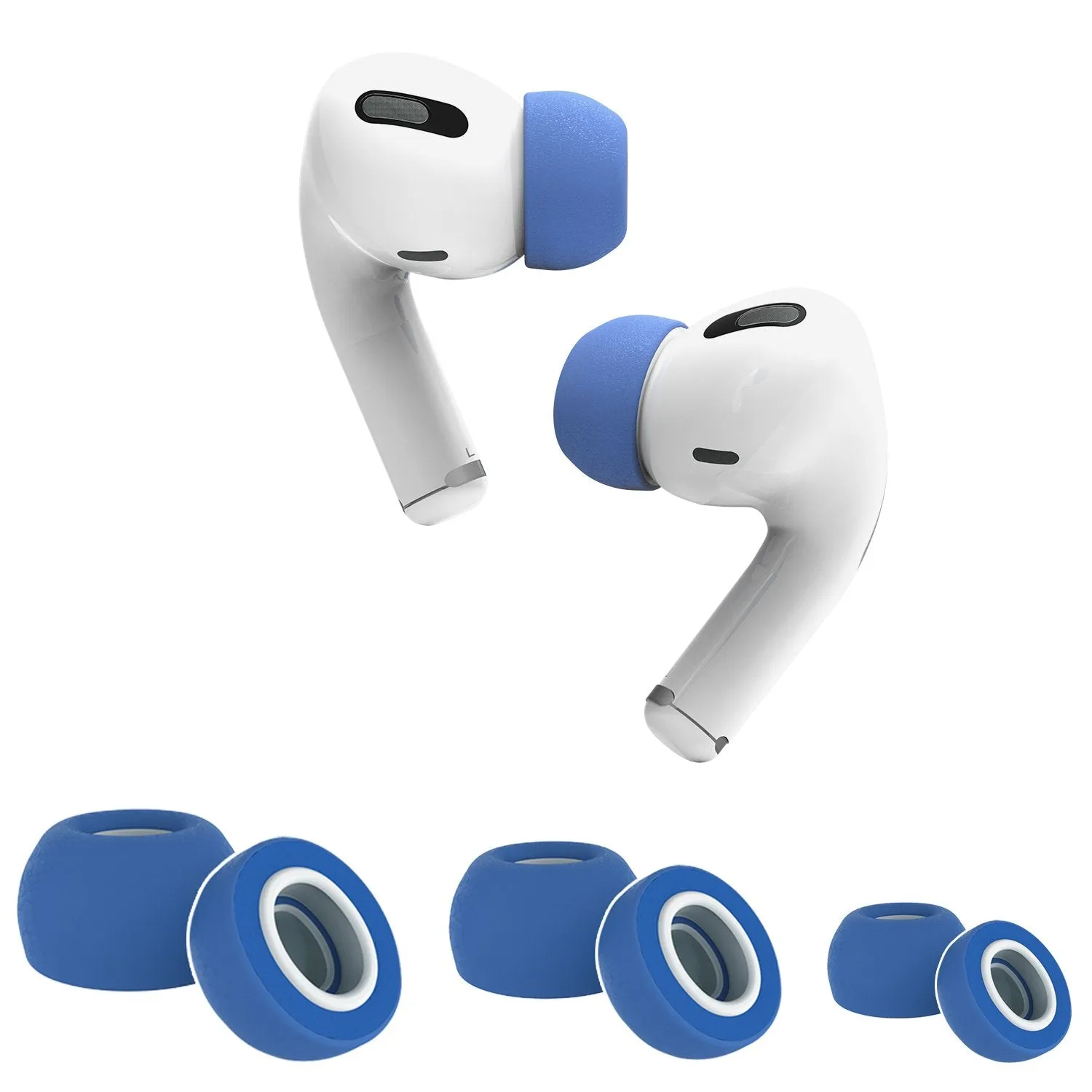 Memory Foam Replacement Earbud Tips, Compatible with AirPods Pro